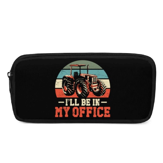 Farming Farmer Vintage Tractor Pencil Cases