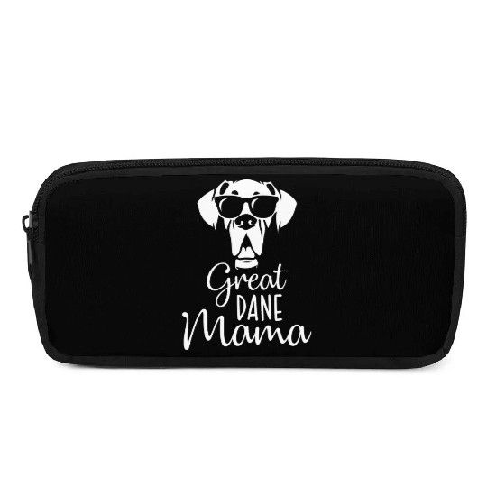 Funny Great Dane Mama Dog Mom Dog Lovers Canine Pencil Cases