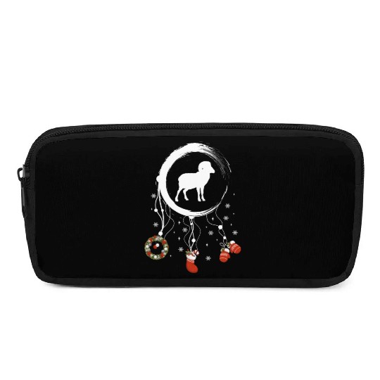 Winter dreamcatcher Christmas Capricorn Pencil Cases