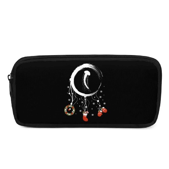 Winter dreamcatcher Christmas Jellyfish Pencil Cases
