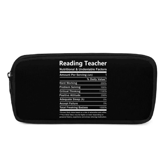 Reading Teacher Pencil Cases - Nutritional And Undeniab