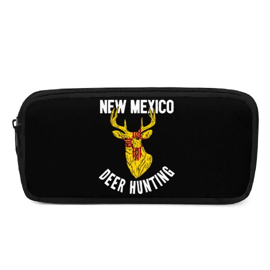 New Mexico Deer Hunting Buck Stag Hunter Pencil Cases