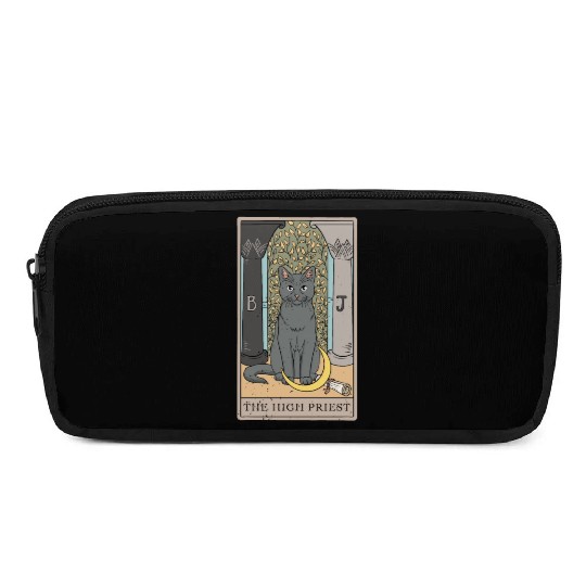 Cat High Priest Tarot Card Design for a Tarot Car Pencil Cases