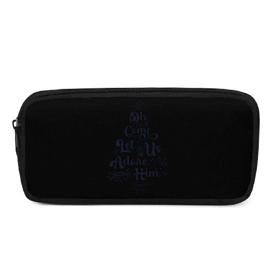 Oh Come Let Us Adore Him Jesus Family Christian Pencil Cases