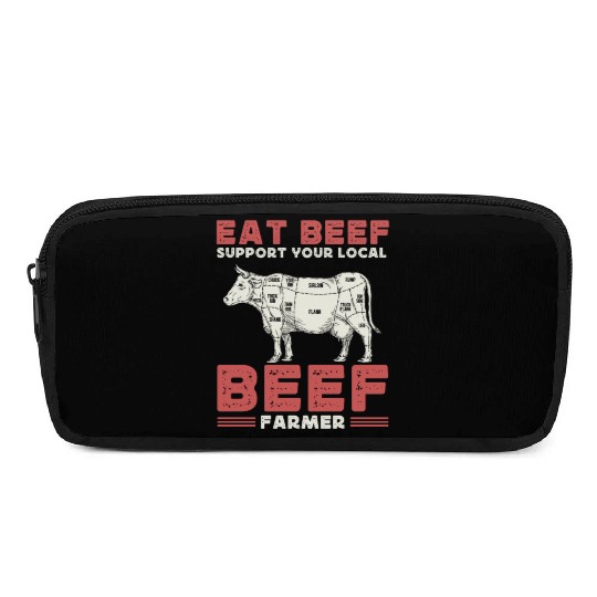 Cattle Farming Agriculture Beef Lover Pencil Cases