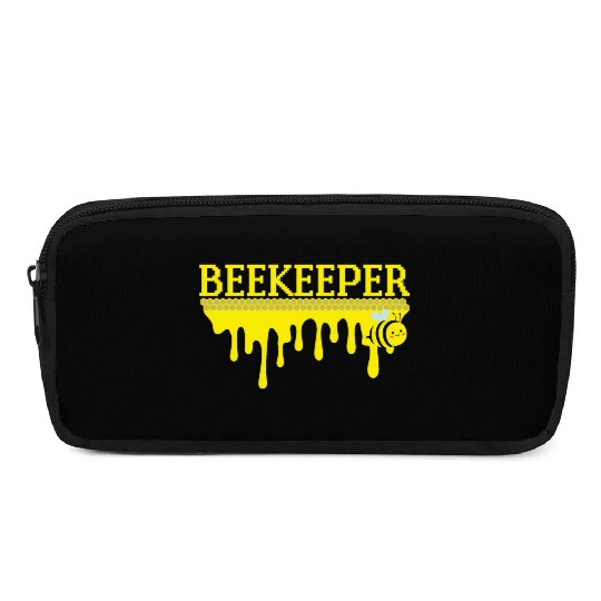 Bee Keeper Beekeeper, Funny Bee Hive Honey Lover Pencil Cases