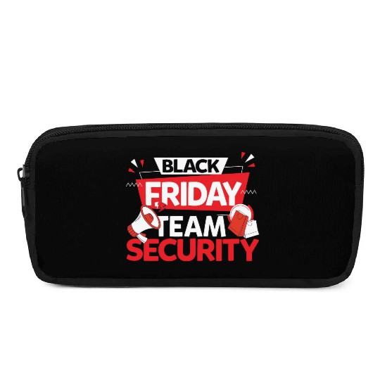 Black Friday Team Security for Shopping Fans and Pencil Cases