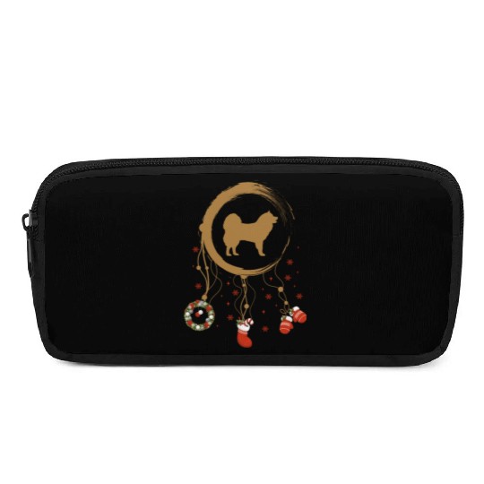 dog dreamcatcher Christmas Eurasier Pencil Cases