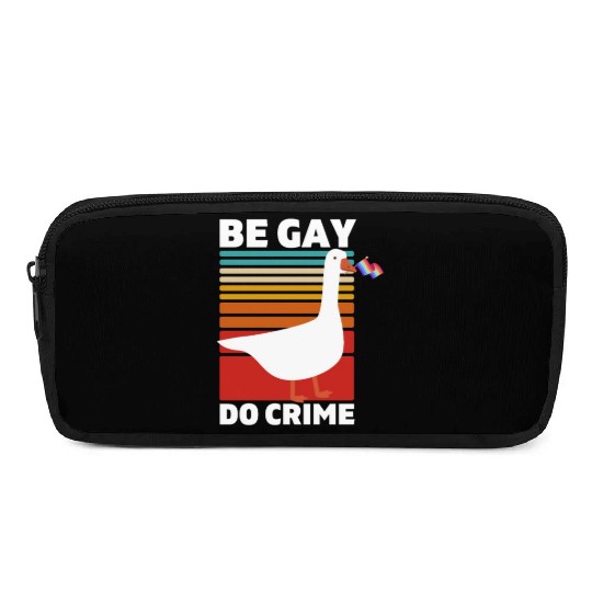 BGD crime. LGBTQ Pride. Pencil Cases