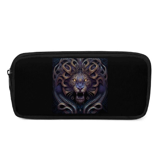 Dark Fantasy Lion Version 5 Pencil Cases