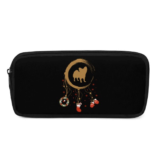 dog dreamcatcher Christmas Papillon Pencil Cases