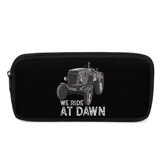 We Ride At Dawn Dad Lawn Mower Make Laugh Day Yard Pencil Cases
