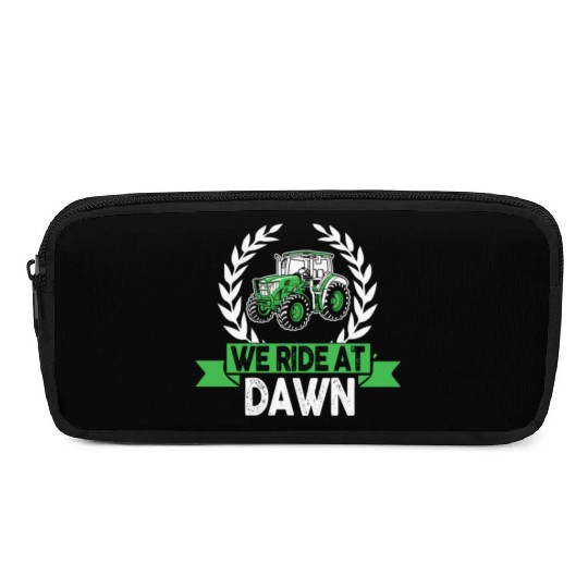 We Ride At Dawn Dad Lawn Mower Make Laugh Day Yard Pencil Cases