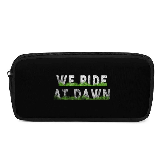 We Ride At Dawn Dad Lawn Mower Make Laugh Day Yard Pencil Cases