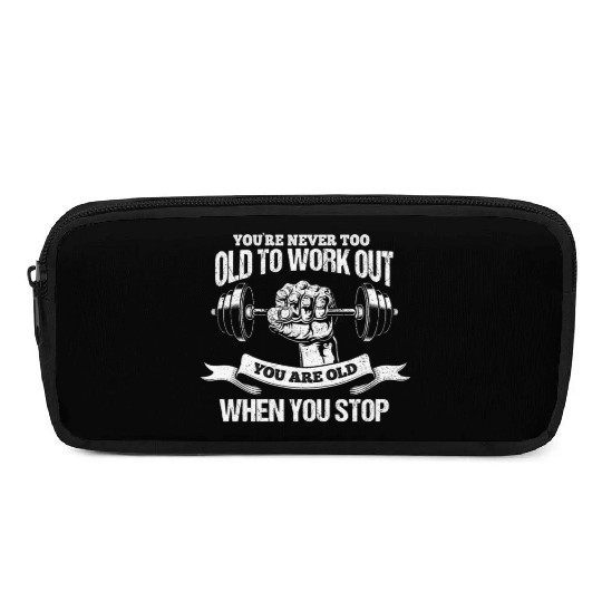 Cool and motivating training motif Pencil Cases