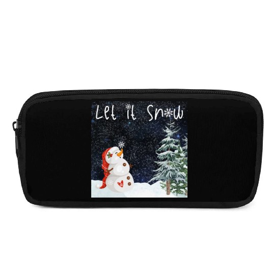 Snowman - Let it snow Pencil Cases
