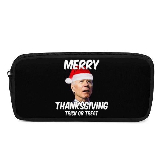 sarcastic funny merry thanksgiving trick or treat Pencil Cases
