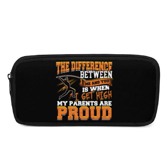 Track And Field Runner Athelitcs Running Sport Run Pencil Cases