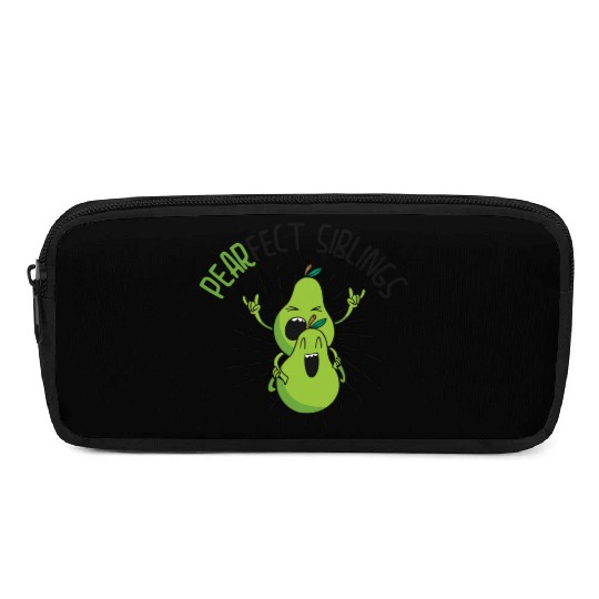 Siblings Pear Fruit Big Brother Sister Goals Pencil Cases