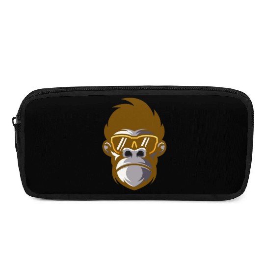 monkey face Pencil Cases