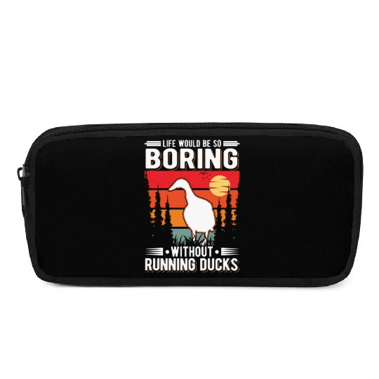 Running Duck Gift Bottle Pencil Cases