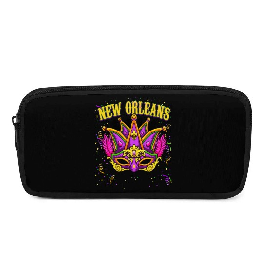 New Orleans Mardi Gras Parade Fesitval Pencil Cases