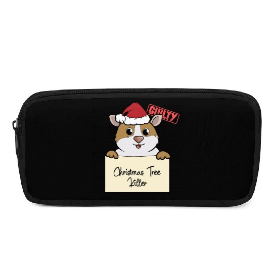 Guinea pig christmas funny prison Pencil Cases