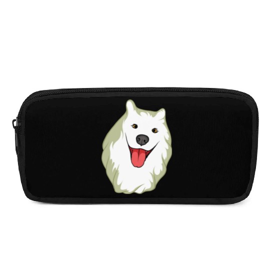 Samoyed Cute Puppy Dog Owners Pet Lover Gift Ideas Pencil Cases