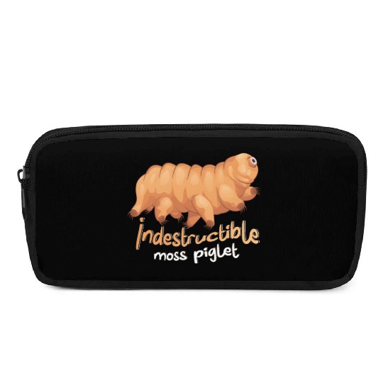 Indestructible Moss Piglet Science Tardigrade Pencil Cases
