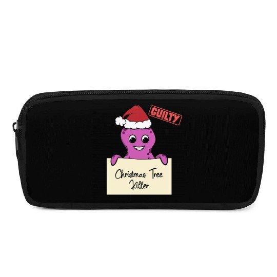 Octopus christmas funny prison Pencil Cases