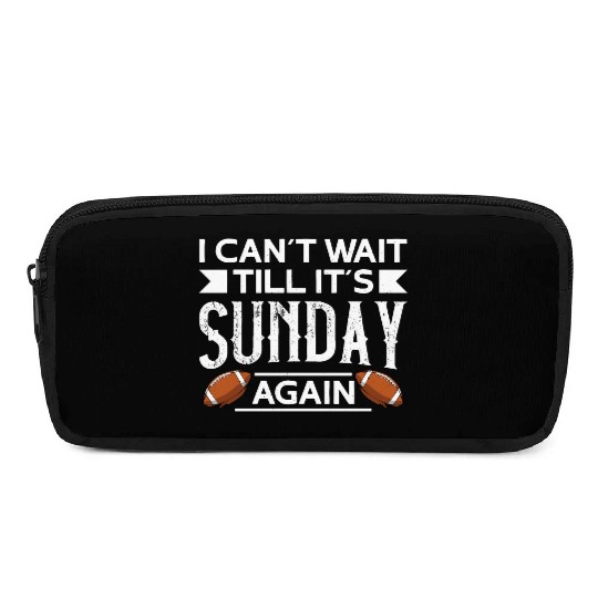 American Football Sunday Football Player Sport Fan Pencil Cases