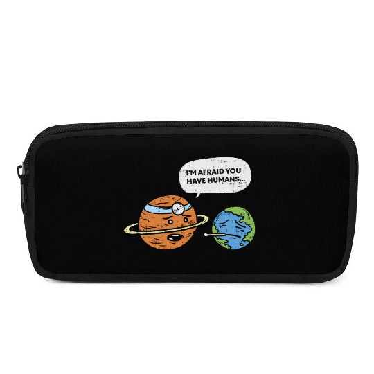 Earth Day Planet Doctor Humans Save Environment Pencil Cases