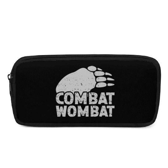 Combat Wombat For A Wombats Lover Pencil Cases