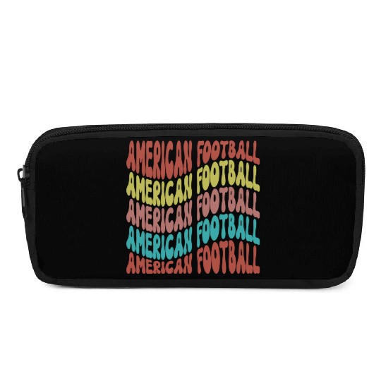 american Football Fan Pencil Cases, Cute Game Day Pencil Cases
