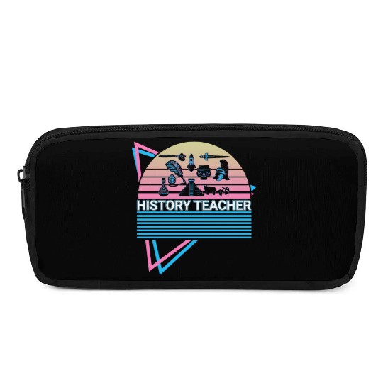 History Teacher Retro Pencil Cases
