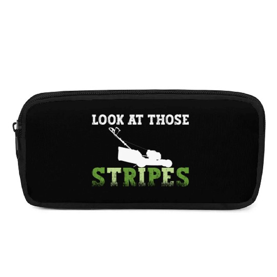 Look At Those Stripes - Lawn Mowing Funny Dad Lawn Pencil Cases