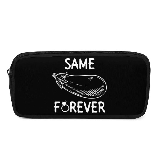 Same Eggplant Forever - Bride Bachelorette Party Pencil Cases
