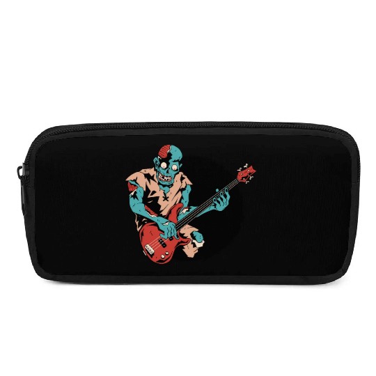 Zombie guitar player bass Zombie guitar player bas Pencil Cases