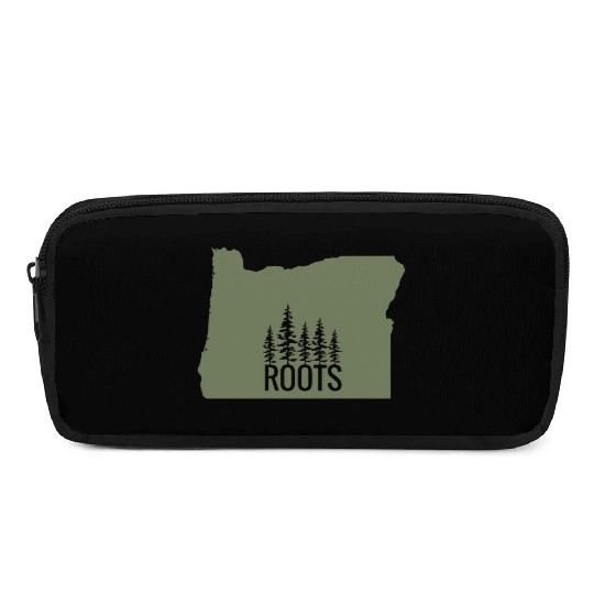 Oregon State Roots Green Pencil Cases