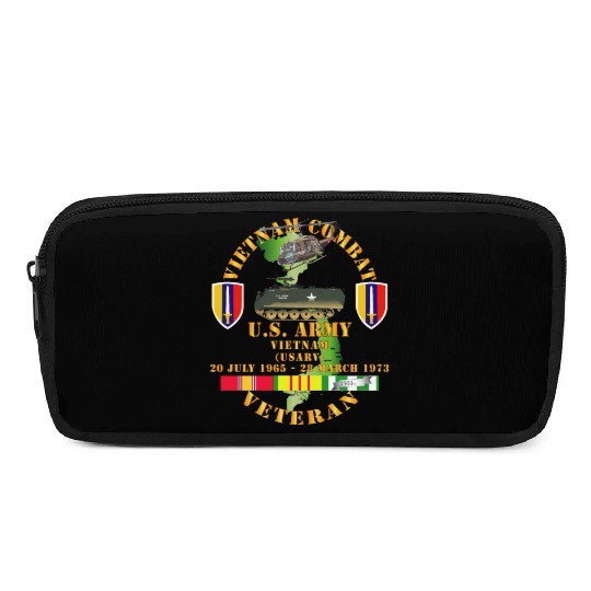 Army Vietnam Combat Veteran US Army Vietnam USARV Pencil Cases