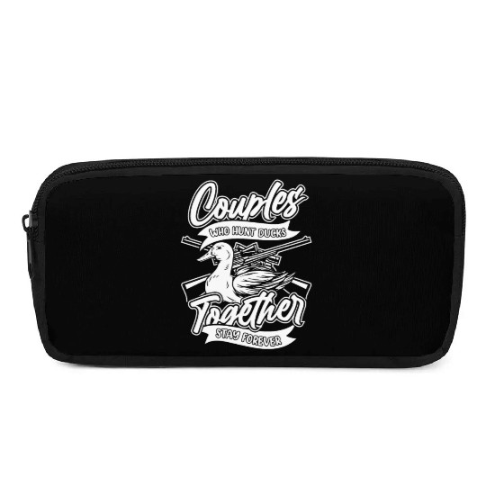 Duck Hunting Couples Pencil Cases