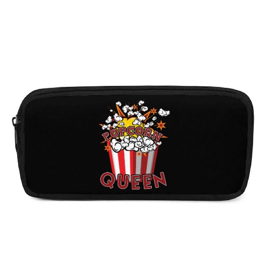 Movie Watching Cinema Popcorn Binge Watching Pencil Cases