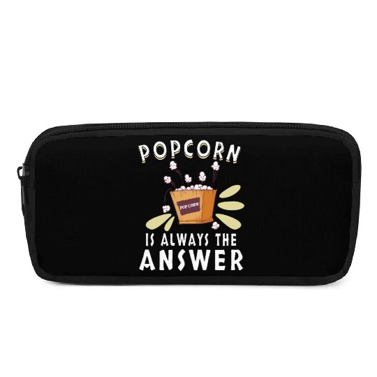 Movie Watching Cinema Popcorn Binge Watching Pencil Cases