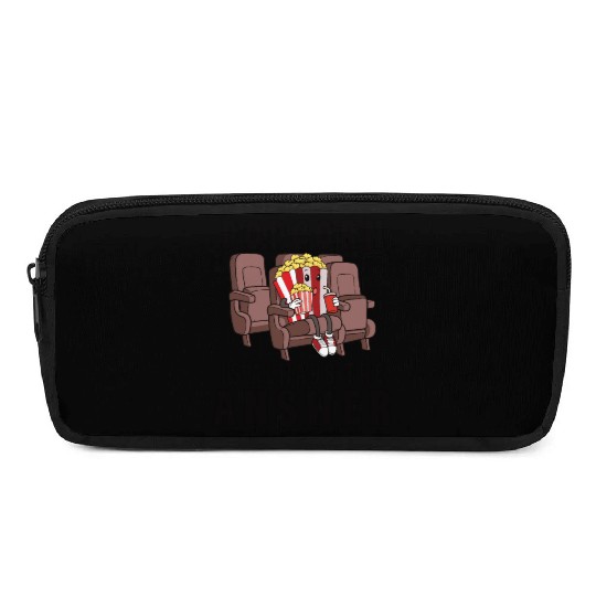 Movie Watching Cinema Popcorn Binge Watching Pencil Cases