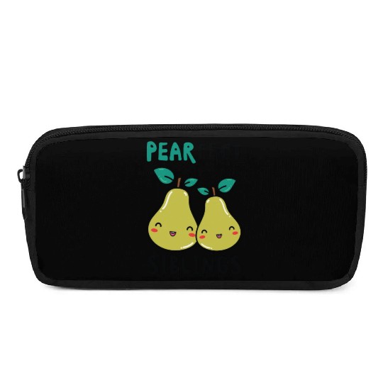 Siblings Pear Fruit Big Brother Sister Goals Pencil Cases