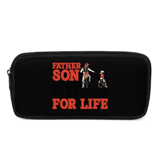 Father Son, Riding Partners For Life 3 Pencil Cases