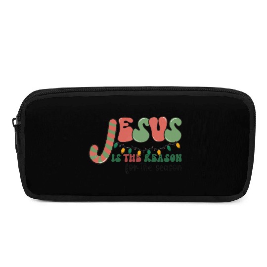 Jesus is The Reason for the Season Candy Christian Pencil Cases