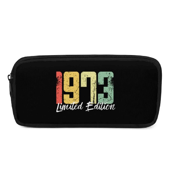 50 Years Vintage 1973 Retro 50th Birthday Pencil Cases