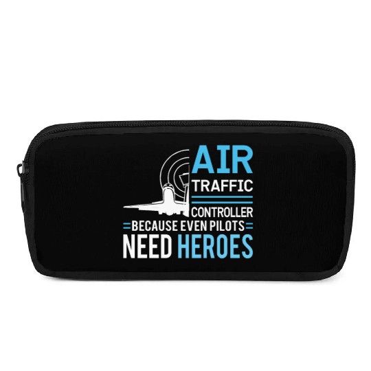 Air Traffic Controller Aircraft Flight Service Pencil Cases