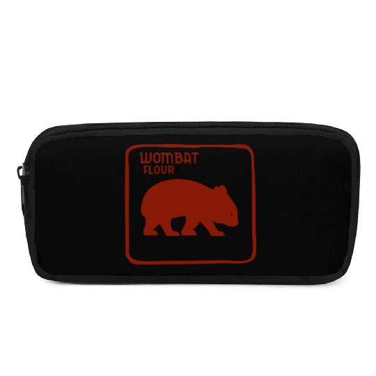 Wombat Dingo Flour Australia Australian Souvenir Pencil Cases